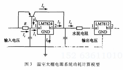 温室大棚电源系统功耗计算模型