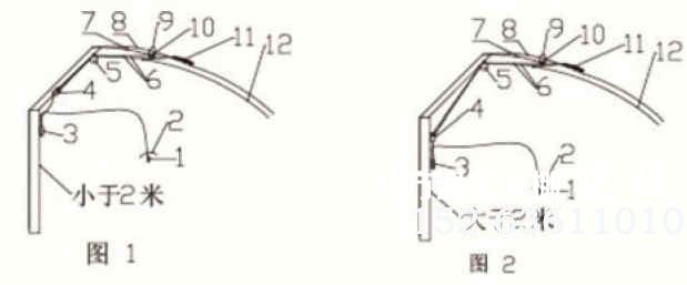 温室大棚智能通风控温机安装图