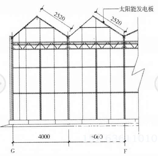 太阳能光伏电池板里面安装示意图